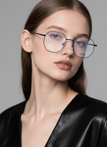 30824 Stylish Hexagon Eyeglasses