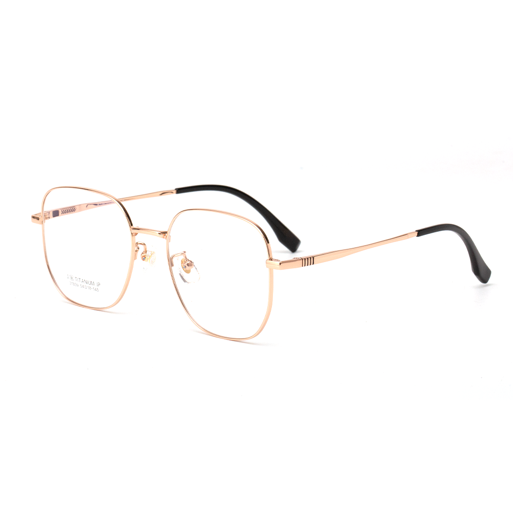 31809 Lightweight Square Titanium Eyeglasses - Image 4