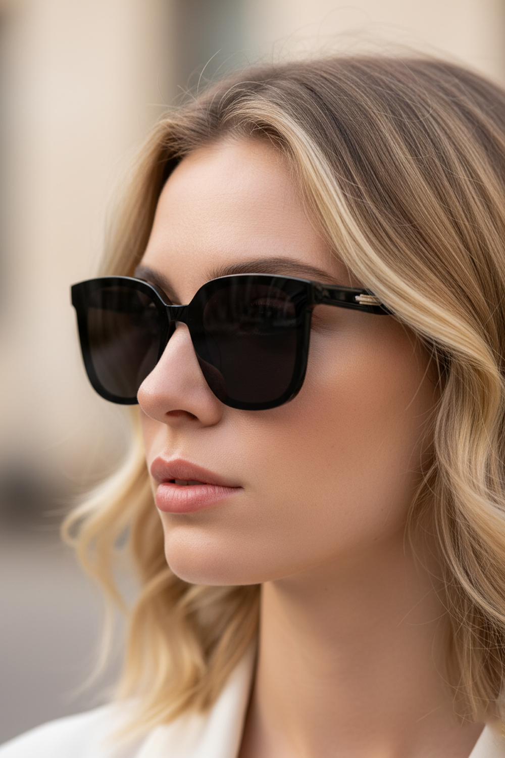7546 Modern Classic Polarized Acetate Shades