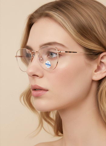 5318 Minimalist Cateye Blue Light Blocking Glasses - Ultra-Light Computer Eyewear