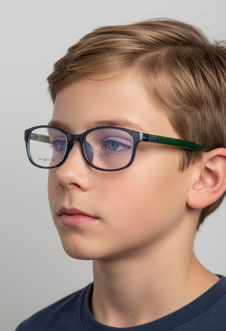 TR2145 durable glass with flexible -anti blue light