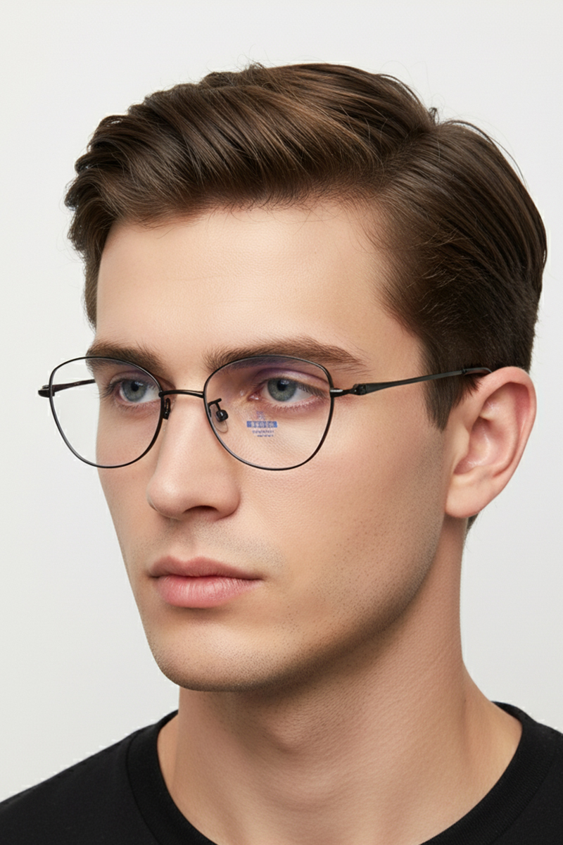 16281 Ultralight Titanium Anti-Blue Light Eyeglasses