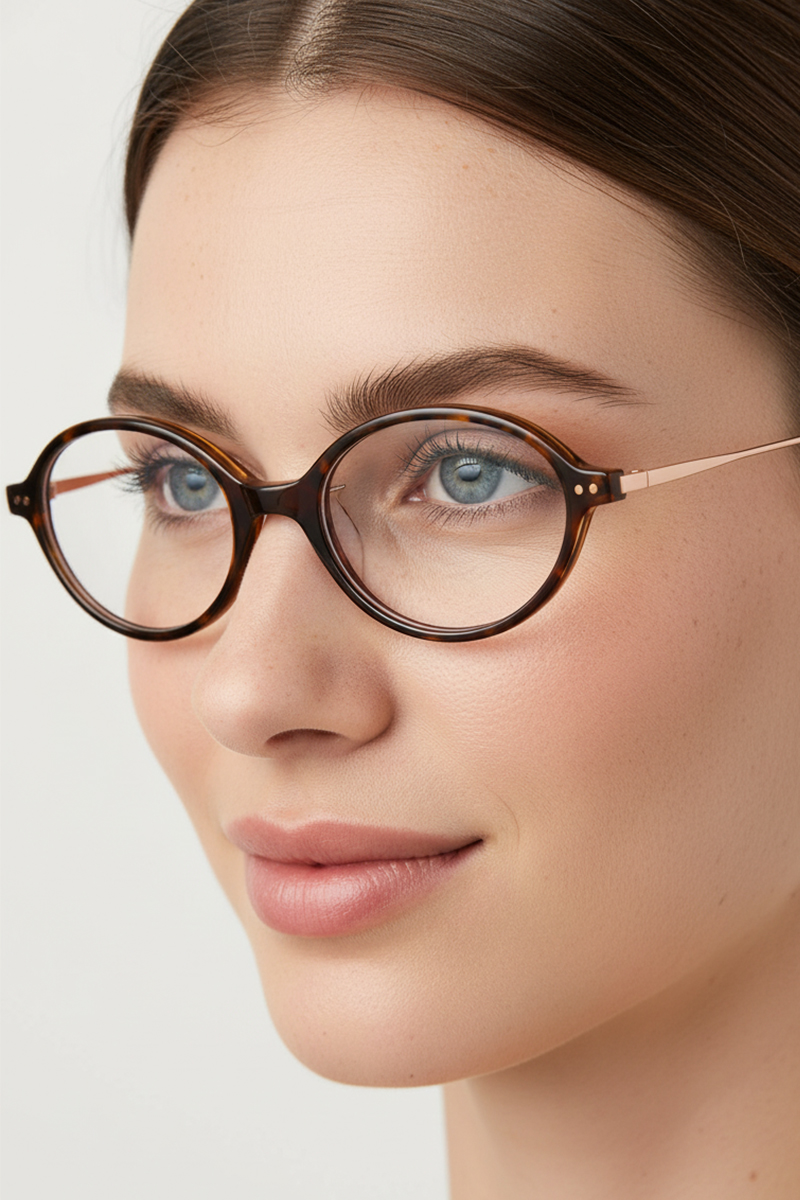 1810 Trendy Full-Rim TR90 Glasses - Durable & Fashion-Forward