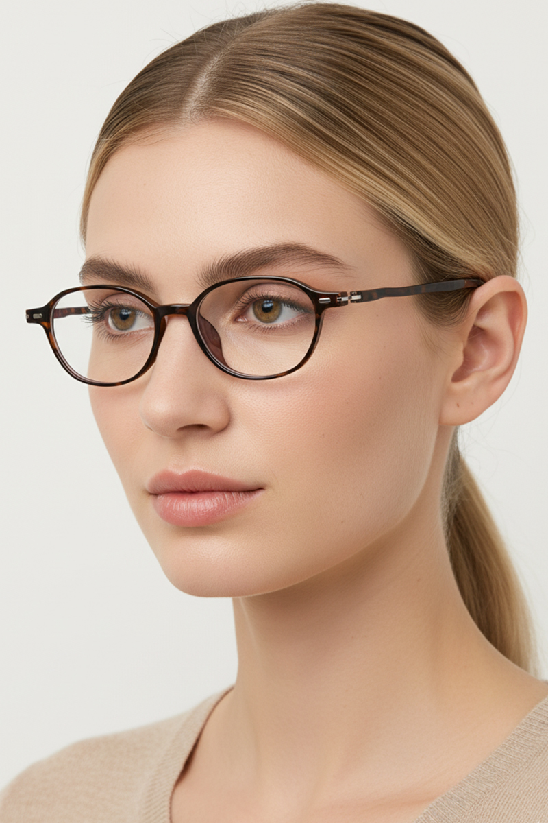 6613 Trendy & Lightweight TR90 Blue Light Blocking Eyewear