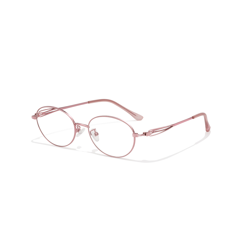 YX051 Trendy Metal Oval Glasses - Fashion-Forward & Lightweight - Image 6