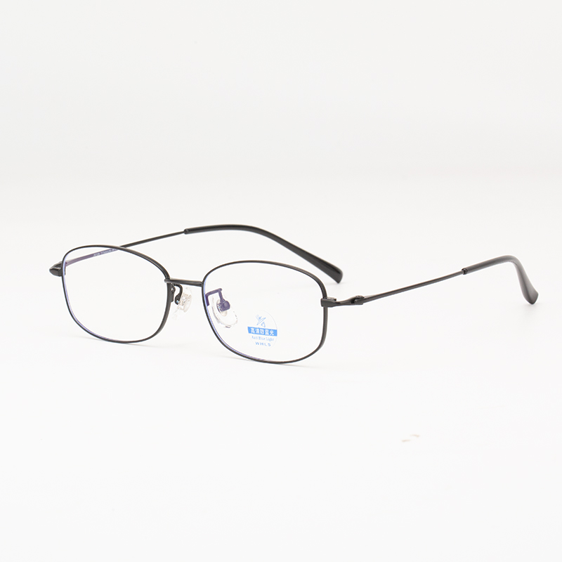 8933 Premium Rectangle Titanium Blue Light Blocking Eyewear - Image 2