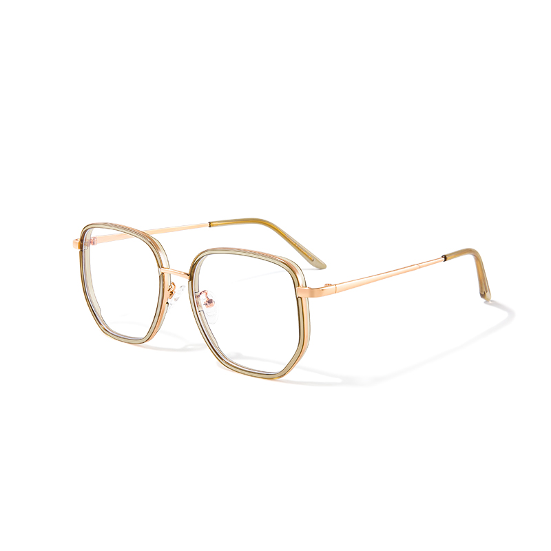 7060 Oversized Geometric Optical Frames for Women - Image 4
