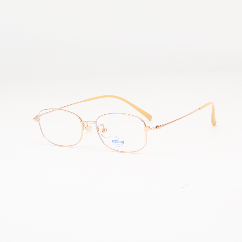8933 Premium Rectangle Titanium Blue Light Blocking Eyewear - Image 4
