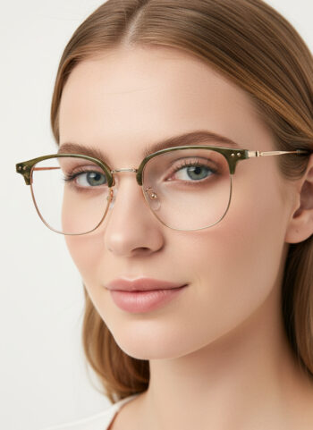 23037 Lightweight TR Optical Frames - Modern Square Design