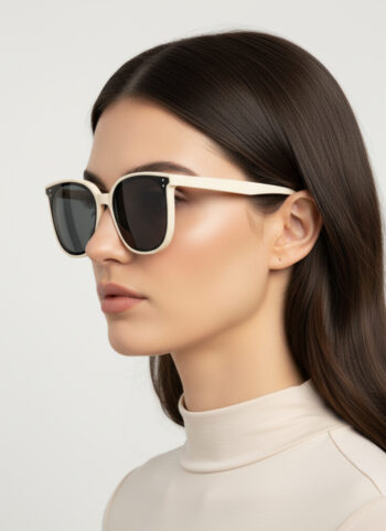 77141 TR Portable Square Foldable Sunglasses