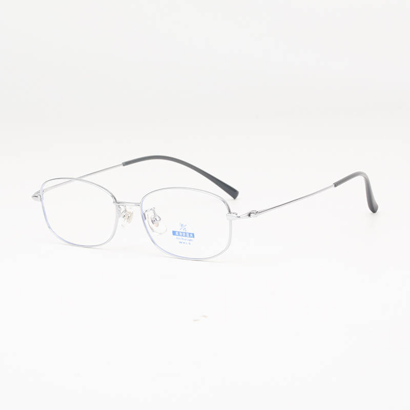 8933 Premium Rectangle Titanium Blue Light Blocking Eyewear - Image 6